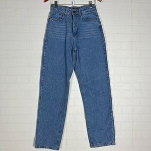 Nasty Gal Womens Organic cotton High Rise Boyfriend Jeans Size US 4